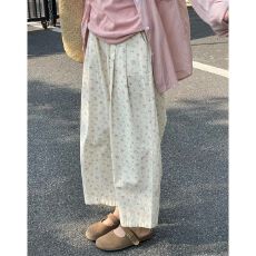 批发云朵裤胖妹妹大码显瘦裤子女夏薄款阔腿小个子<b class='q'>休闲</b>宽松九分气球裤