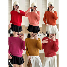 批发冬季新款黄金貂毛衣女纯色圆领洋气减龄4050岁气质<b class='q'>妈妈</b>毛衣打底衫