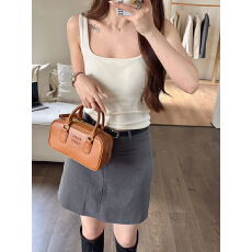 批发韩社带胸垫莱赛尔一体杯方领背心吊带女秋<b class='q'>冬</b>磨毛保暖内搭美背上衣