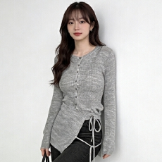 批发韩国东大门2026<b class='q'>春秋</b>新款流行气质时尚马海毛长袖针织衫毛衣两件套