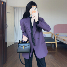 批发休闲气质西装外套女小众宽松显瘦辣妹<b class='q'>西服</b>上衣秋季新款复古设计感