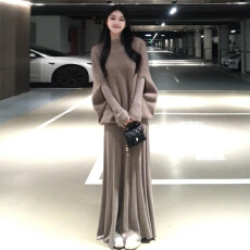 批发法式温柔大方得体秋季穿搭2025年<b class='q'>秋冬</b>姐系高级感甜美风<b class='q'>连衣裙</b>子女