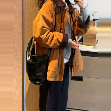 批发秋冬季2025新爆款巨好看独特漂亮绝美上衣小个子香风夹克厚外套女