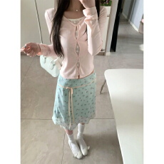 批发早春季小个子韩系独特漂亮碎花短裙<b class='q'>连衣裙</b>子女夏2026新款穿搭套装