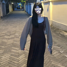 批发2026新款吊带连衣裙女<b class='q'>夏季</b>小个子巨好看独特漂亮穿搭一整套装长裙