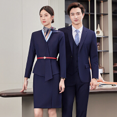 批发<b class='q'>酒店</b>前台经理职业正装<b class='q'>工作服</b>西装2025秋新款干练气质西服男女同款