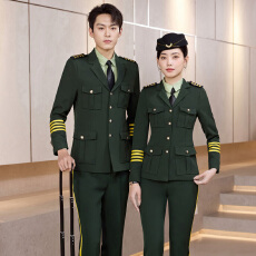 批发秋冬季军鼓队西装文工团合唱团演出服乐队礼服升旗手空姐制服套装