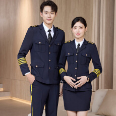 批发合唱团演出服乐队礼服升旗手机长空姐制服套装秋冬季职业正装西装