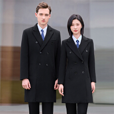 批发羊毛男女大衣2025秋季新款通勤正装职业<b class='q'>工作服</b>气质中长款呢子外套