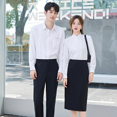 批发男女职业工作服白色<b class='q'>衬衣</b>秋装2025年新款简约气质休闲百搭通勤<b class='q'>衬衫</b>