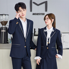批发高中生班服制服西装套装男女2025秋冬简约气质设计感<b class='q'>通勤</b>长袖西服