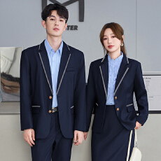 批发学院风<b class='q'>通勤</b>制服西装套装男女2025秋冬季简约干练气质职业正装西服