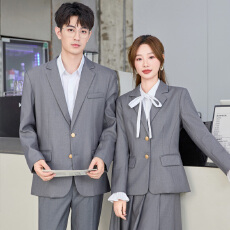 批发简约气质职业工作服西装套装男女秋季设计感小众英伦风<b class='q'>通勤</b>小西服