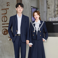 批发学院风<b class='q'>通勤</b>制服西装套装男女2025秋冬季时尚简约设计感气质小西服