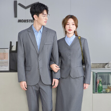 批发职场工作服正装西装套装男女秋冬季新款简约干练气质<b class='q'>通勤</b>职业工装