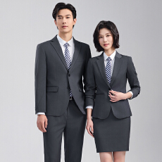 批发房地产销售职业正装西服套装男女2025秋冬修身气质<b class='q'>通勤</b>工作服西装