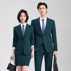 批发通勤正装职业工作服男女西服套装2025秋<b class='q'>冬</b>季简约干练气质修身西装