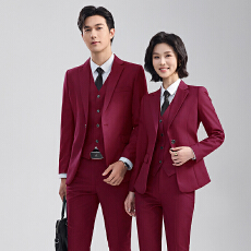 批发男女职业工作服西装套装2025秋冬季新款修身气质通勤正装长袖西服