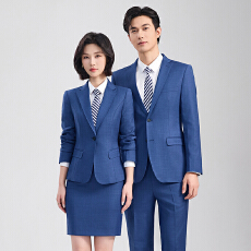 批发修身正装工作服西装套装男女2025秋冬季简约干练气质通勤长袖西服