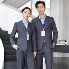 批发职场办公室正装工作服男<b class='q'>女</b><b class='q'>西服</b>套装2025秋冬修身气质通勤职业西装