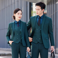 批发双扣男<b class='q'>女</b><b class='q'>西装</b>套装职业工作服2025秋冬季修身气质通勤正装长袖西服