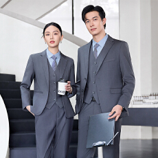 批发总裁办公正装男女西服套装2025秋<b class='q'>冬</b>季修身气质通勤职业工作服西装