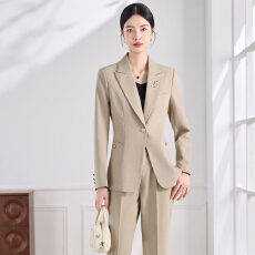 批发职业西装套装女春季长袖高端OL<b class='q'>气质</b><b class='q'>珠宝</b>店工装领导工作服西服外套