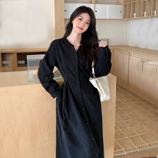 批发实拍 早秋大码女装巨显瘦风衣微胖mm复古休闲拼接长外套<b class='q'>连衣裙</b>