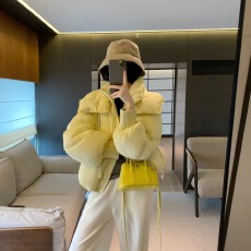 批发羽绒服 高品质 保暧性强长款潮流设计师款加厚舒适透气羽绒服