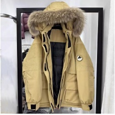 批发2025  狐狸毛连帽防寒冷<b class='q'>冬</b>季新款保暧时尚羽绒服款潮流品质欧美范