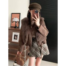 批发拿货的询价 所有的全部都是羽绒服 全部都是狐狸毛领不需多问