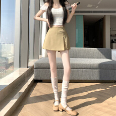 批发西装料裙裤<b class='q'>短裤</b>女春夏2026新款显瘦百搭小个子外穿短裙