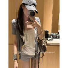 批发白色纯欲蕾丝内搭抹胸女夏季韩系性感辣妹小个子<b class='q'>修身</b>显瘦打底上衣