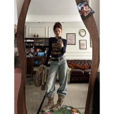 批发<b class='q'>莫代尔</b>260克高质量欧韩时尚修身百搭长袖<b class='q'>t</b><b class='q'>恤</b>女