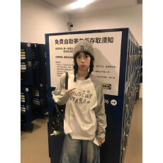 批发纯棉220克欧韩时尚设计感拼接新款上衣<b class='q'>长袖</b><b class='q'>t</b><b class='q'>恤</b>女