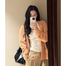 批发265克华夫格面料韩版新款设计长袖卫衣拉链外套女