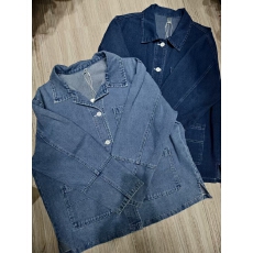 批发实拍牛仔外套