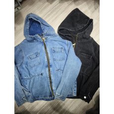 批发实拍牛仔外套