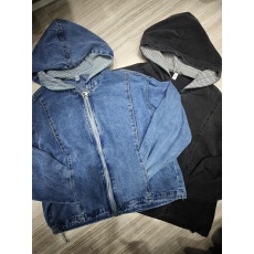 批发实拍牛仔外套