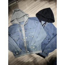 批发实拍牛仔外套