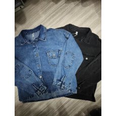 批发实拍牛仔外套