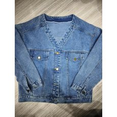 批发实拍牛仔外套