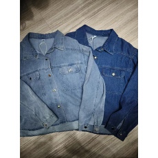 批发实拍牛仔外套