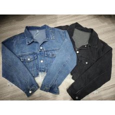 批发实拍牛仔外套