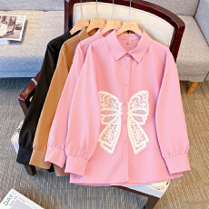 批发跨境专供东南亚爆款2025早秋新款女国风甜美独特超好看新中式<b class='q'>衬衫</b>