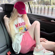 批发大码运动套装女夏季短袖短裤学生<b class='q'>运动服</b>宽松休闲两件套
