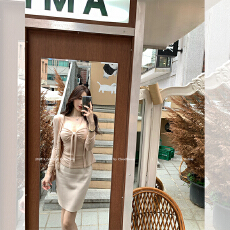 批发人棉270克带胸垫 纯欲韩女 <b class='q'>短款</b>飘带抹胸上衣女<b class='q'>针织</b><b class='q'>开衫</b>