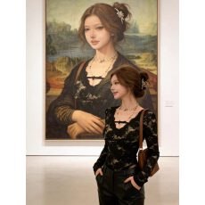 批发性感风设计V领镂空<b class='q'>长袖</b>蕾丝衫女秋冬气质百搭修身显瘦纯欲打底衫