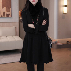 批发气质漂亮H型<b class='q'>连衣裙</b><b class='q'>女</b>生韩系ins衣服2025新款韩版穿搭高级感花苞裙