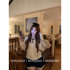 批发小香风烫钻长袖针织开衫女<b class='q'>秋</b>季千金纯欲气质修身短款毛衣外套上衣